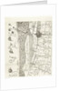 Map of Delfland (leaf center left) The Netherlands by Floris Balthasar