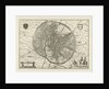 Map of Leuven Belgium by Symon Novelanus