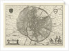 Map of Leuven Belgium by Symon Novelanus