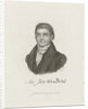 Portrait of Jan ten Brink by Johannes Immerzeel