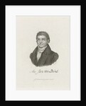 Portrait of Jan ten Brink by Johannes Immerzeel