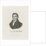 Portrait of Jan ten Brink by Johannes Immerzeel