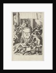 Coat of arms Geelvinck family surrounded by allegorical figures by Gerard de Lairesse
