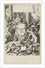 Coat of arms Geelvinck family surrounded by allegorical figures by Gerard de Lairesse