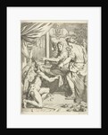 Time kneels for a hand worker at a loom by Gerard de Lairesse