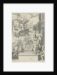 Allegory on the trading of the Medici and the coat of arms by Gerard de Lairesse