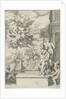 Allegory on the trading of the Medici and the coat of arms by Gerard de Lairesse