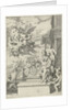 Allegory on the trading of the Medici and the coat of arms by Gerard de Lairesse
