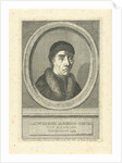 Portrait Laurens Jansz. Coster by Jan l' Admiral
