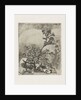 Two plants and a frog by Martinus Antonius Kuytenbrouwer Jr