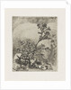 Two plants and a frog by Martinus Antonius Kuytenbrouwer Jr