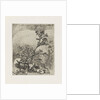 Two plants and a frog by Martinus Antonius Kuytenbrouwer Jr