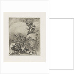 Two plants and a frog by Martinus Antonius Kuytenbrouwer Jr