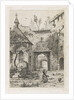 Entrance to the castle of Hollenfeltz by Martinus Antonius Kuytenbrouwer Jr