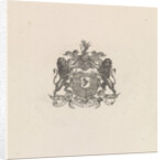 Coat of Arms of Anthonie Willem Hendrik Noltzenius de Man by Frederik Lodewijk Huygens