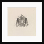 Coat of Arms of Anthonie Willem Hendrik Noltzenius de Man by Frederik Lodewijk Huygens
