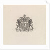 Coat of Arms of Anthonie Willem Hendrik Noltzenius de Man by Frederik Lodewijk Huygens