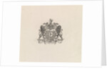 Coat of Arms of Anthonie Willem Hendrik Noltzenius de Man by Frederik Lodewijk Huygens