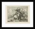 Sword Fight between two riders by Carel Allard