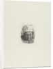 Head of an old woman with glasses and hat by A.C. Kramer