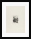 Head of an old woman with glasses and hat by A.C. Kramer