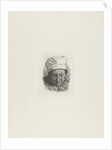 Head of an old woman with glasses and hat by A.C. Kramer