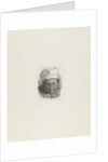 Head of an old woman with glasses and hat by A.C. Kramer
