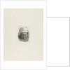 Head of an old woman with glasses and hat by A.C. Kramer