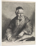 Portrait of the artist Johannes Lutma the Old by Johannes Lutma II