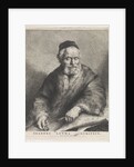 Portrait of the artist Johannes Lutma the Old by Johannes Lutma II