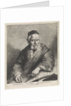 Portrait of the artist Johannes Lutma the Old by Johannes Lutma II