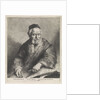 Portrait of the artist Johannes Lutma the Old by Johannes Lutma II
