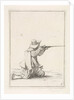 Kneeling soldier by Philips Wouwerman