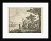 River landscape with bathers by Gerard Melder