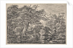 Travellers by Jacob Isaacksz. van Ruisdael