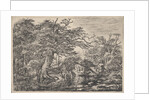 Travellers by Jacob Isaacksz. van Ruisdael