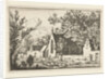 Swineherd near church by Allaert van Everdingen