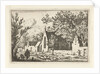 Swineherd near church by Allaert van Everdingen