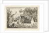 Swineherd near church by Allaert van Everdingen