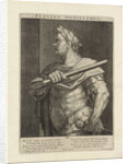 Portrait of Emperor Domitian by Marcus Christoph Sadeler