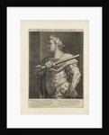 Portrait of Emperor Domitian by Marcus Christoph Sadeler