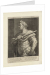 Portrait of Emperor Domitian by Marcus Christoph Sadeler