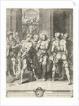 Flagellation of Christ by the soldiers by Giuseppe Cesari