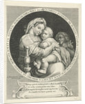 Mary and Child with John the Baptist by Aegidius Sadeler