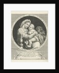 Mary and Child with John the Baptist by Aegidius Sadeler