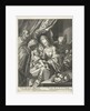 Holy Family with Saint Anna and two angels by Flamini Valerini