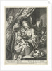 Holy Family with Saint Anna and two angels by Flamini Valerini