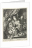 Holy Family with Saint Anna and two angels by Flamini Valerini