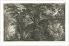 Wooded Landscape with a bridge by Pieter Stevens II