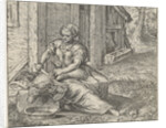 Fable of the woman and the chicken by Marcus Gheeraerts I